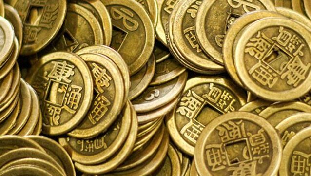 Kitajski kovanci amuleti za srečo