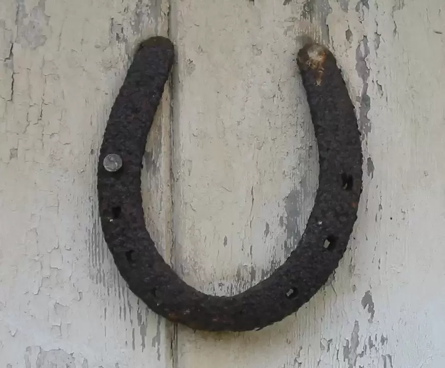 amulet za srečo - podkev
